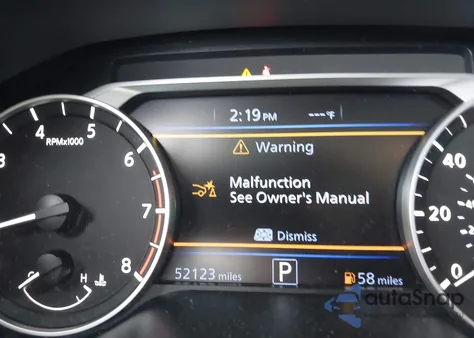 2019 Nissan Altima 2.5 Sr из США, поврежденный, VIN 1N4BL4CV8KC257218